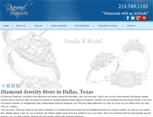 Tablet Screenshot of diamond-treasures.com